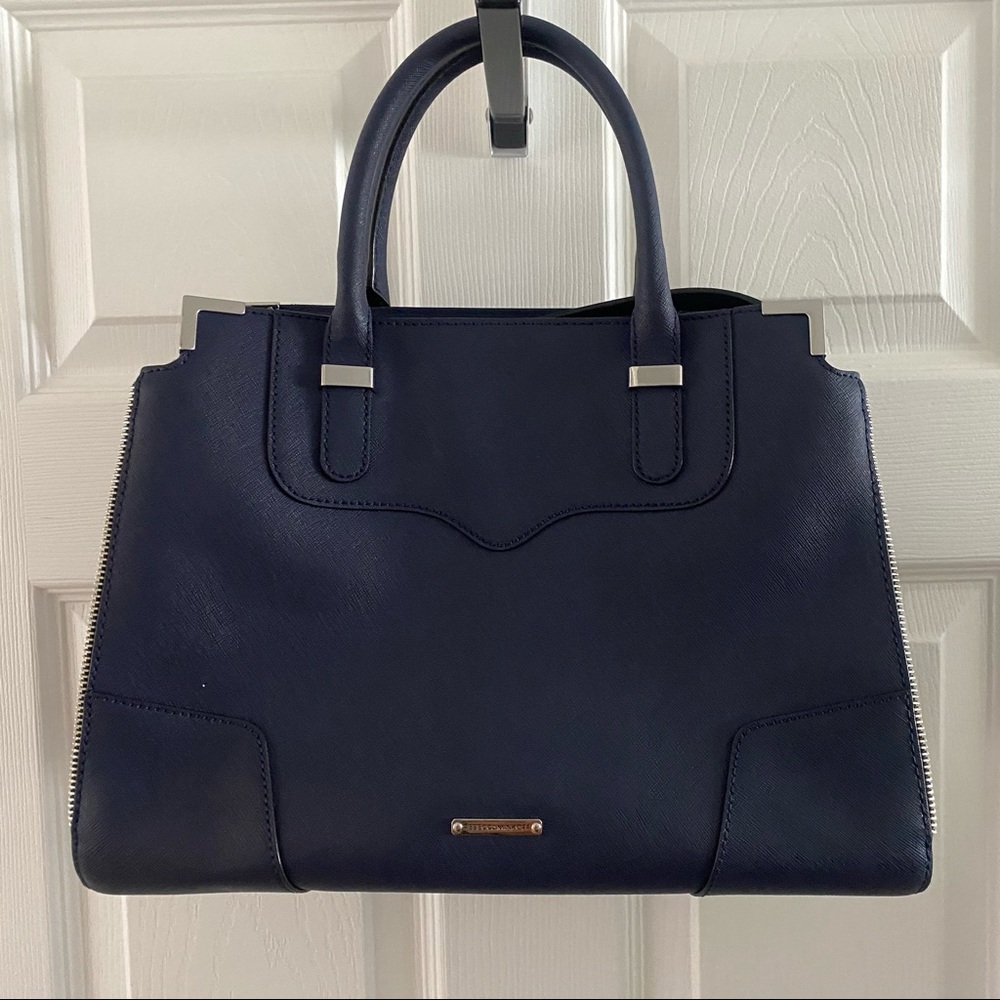Rebecca Minkoff Navy Blue Amorous Satchel
